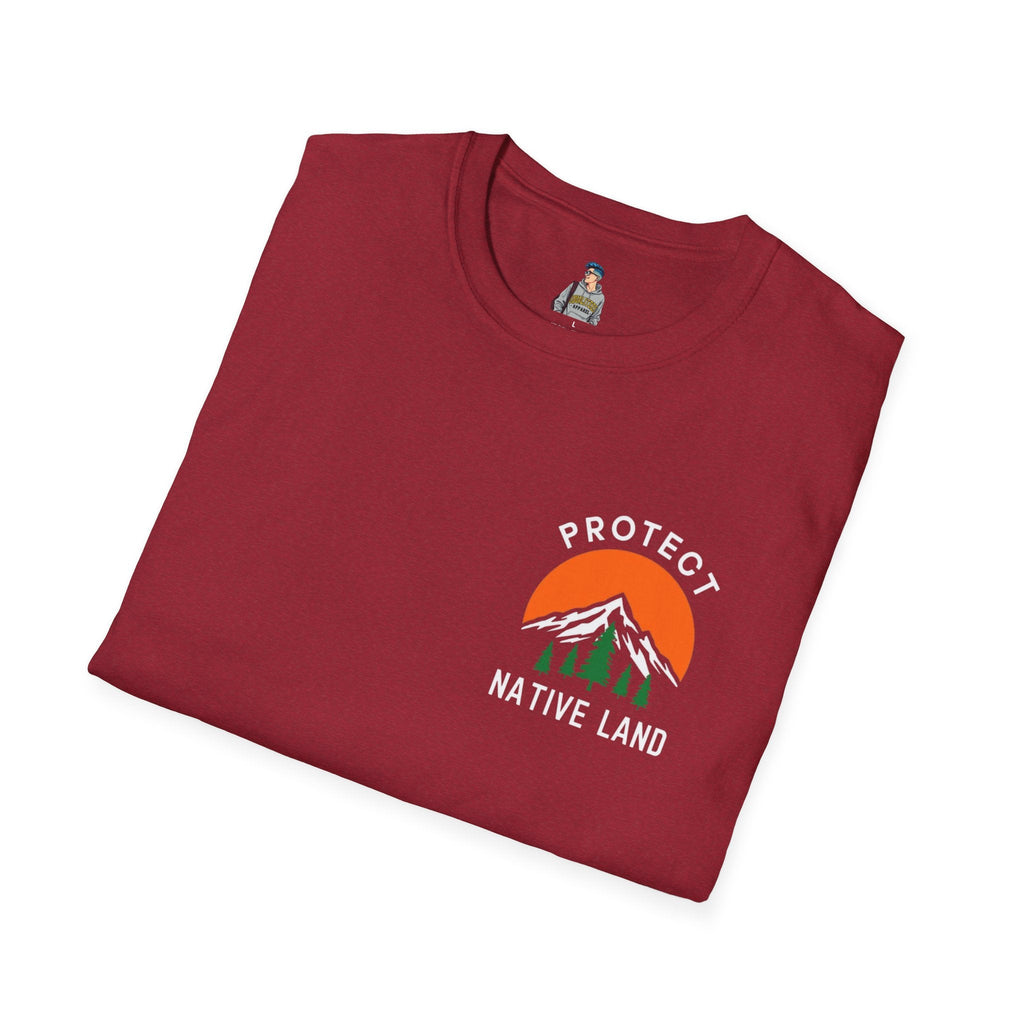 Protect Native Land Softstyle Unisex T-shirt - EqualiTees.Me
