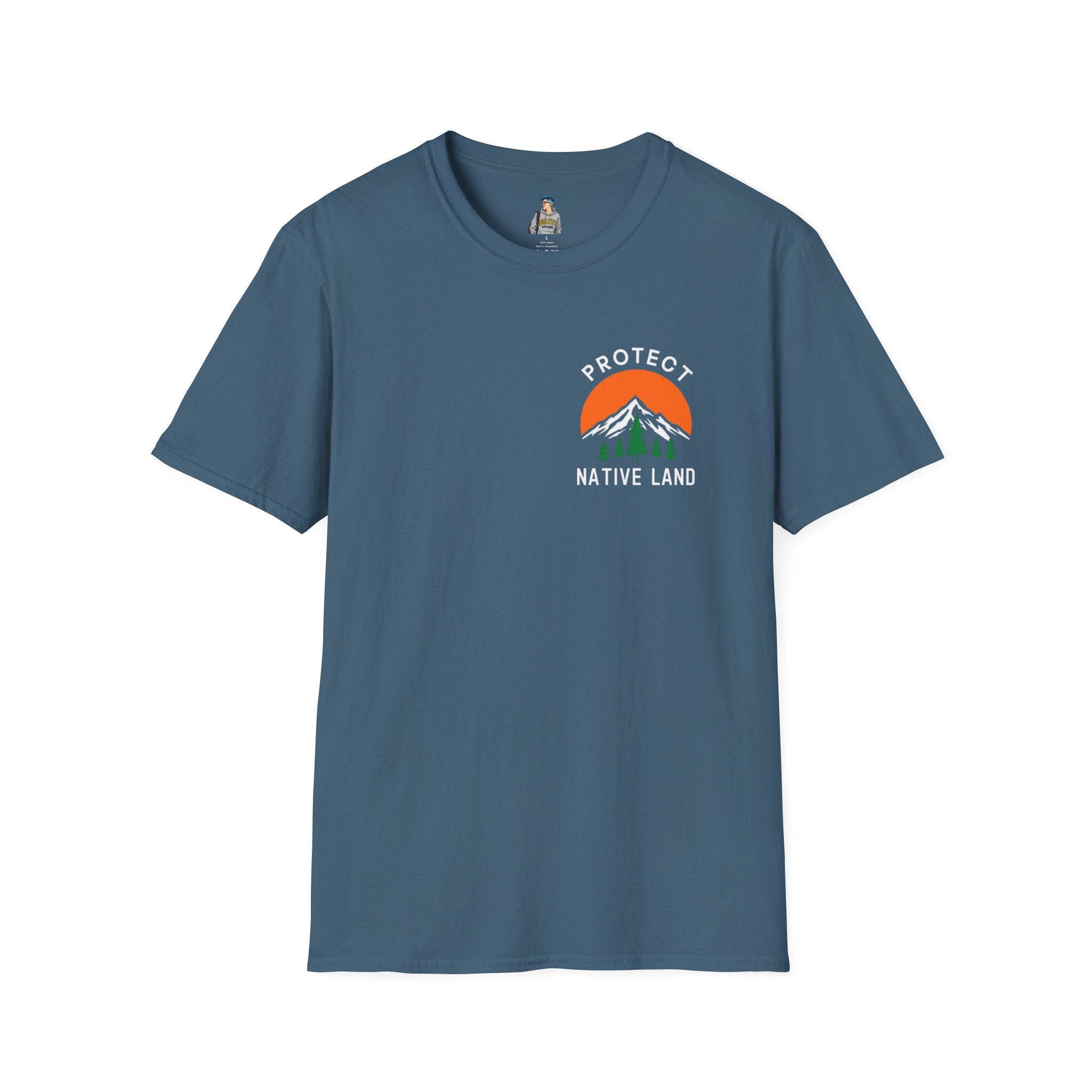 Protect Native Land Softstyle Unisex T-shirt - EqualiTees.Me