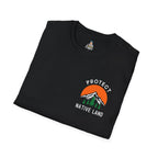 Protect Native Land Softstyle Unisex T-shirt - EqualiTees.Me