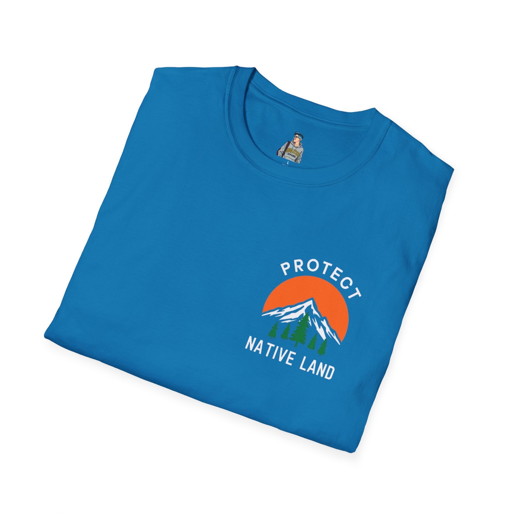 Protect Native Land Softstyle Unisex T-shirt - EqualiTees.Me
