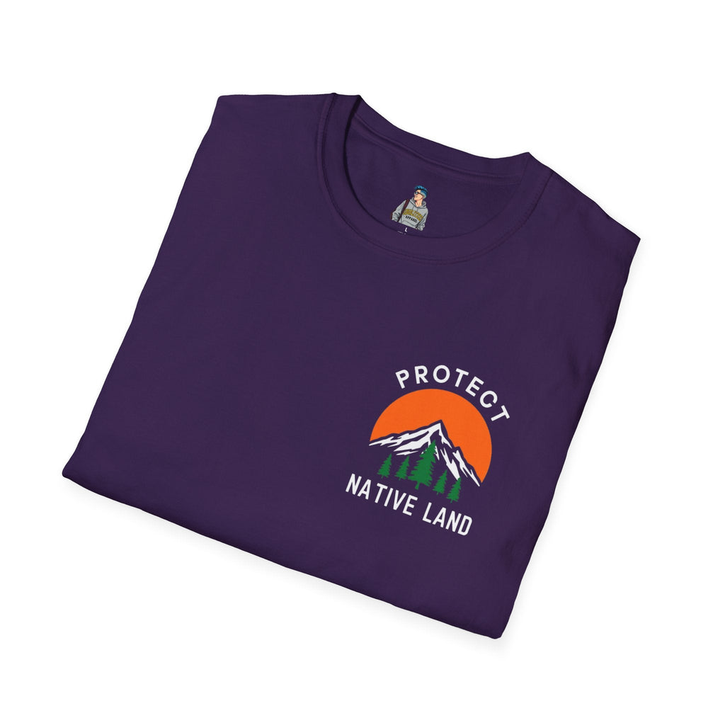 Protect Native Land Softstyle Unisex T-shirt - EqualiTees.Me