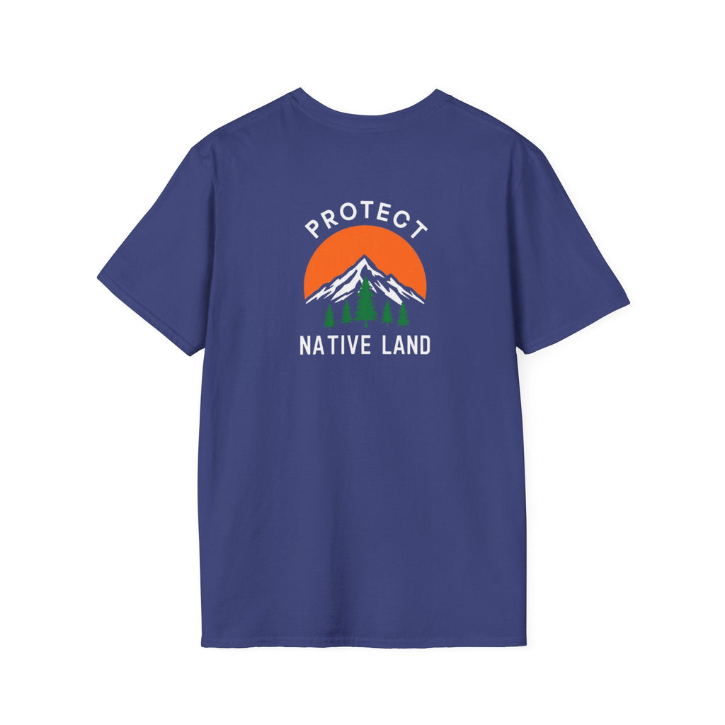 Protect Native Land Softstyle Unisex T-shirt - EqualiTees.Me
