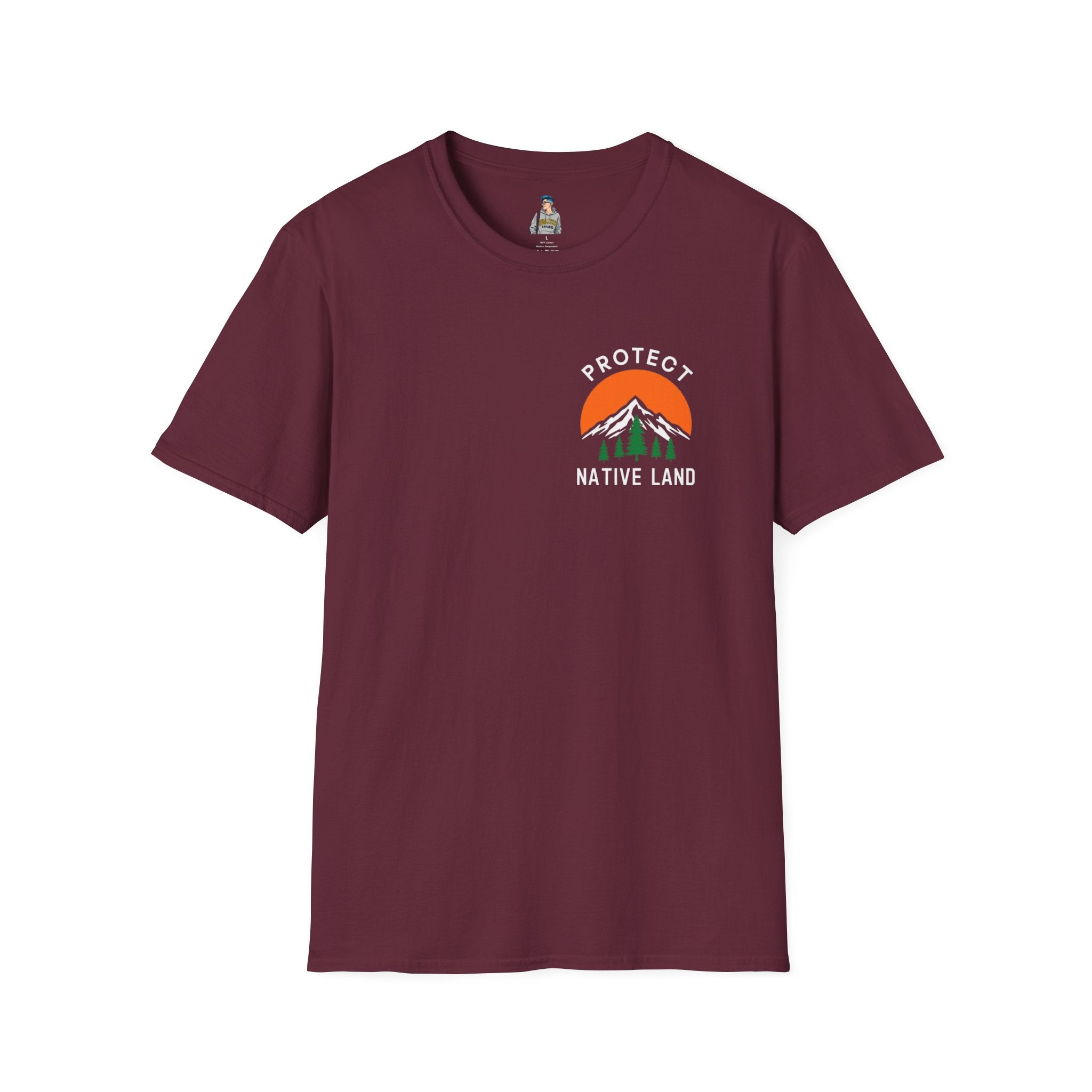Protect Native Land Softstyle Unisex T-shirt - EqualiTees.Me