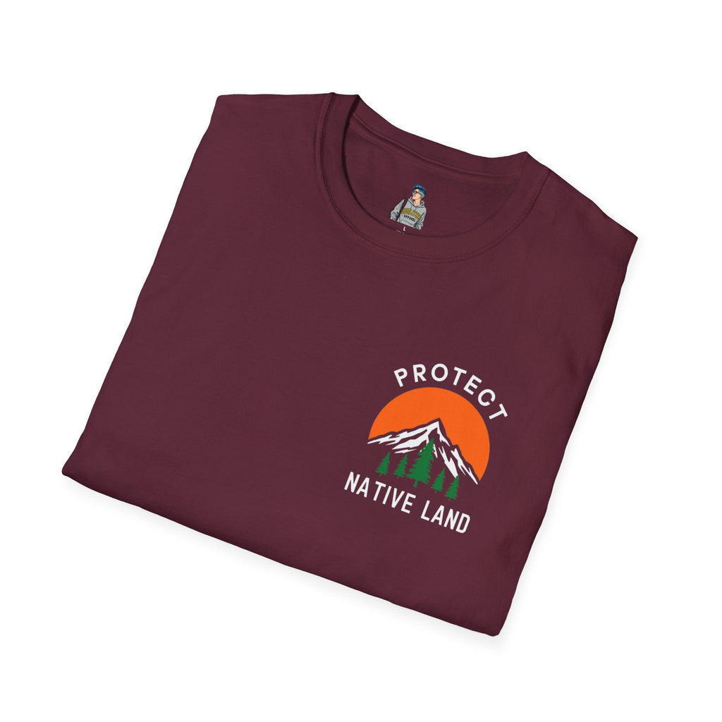 Protect Native Land Softstyle Unisex T-shirt - EqualiTees.Me