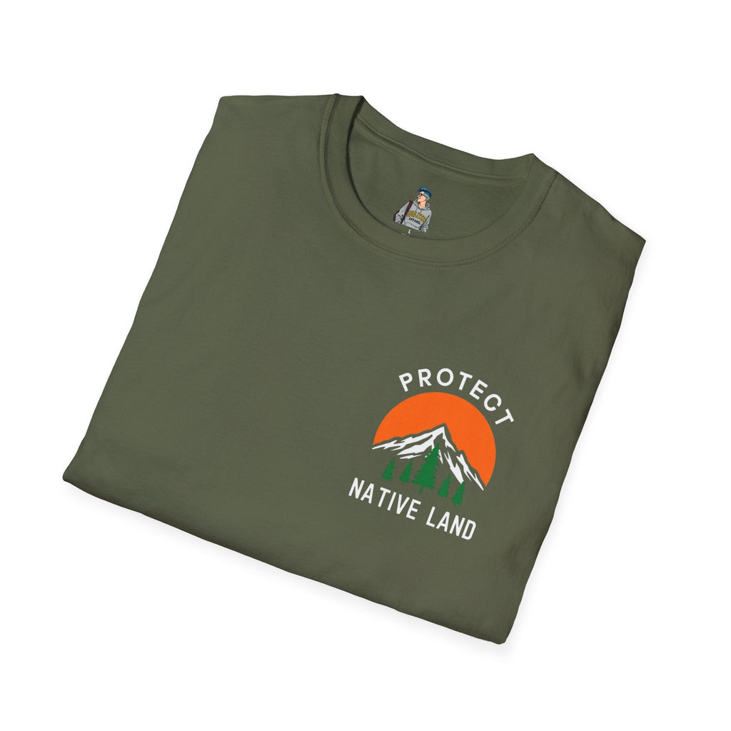 Protect Native Land Softstyle Unisex T-shirt - EqualiTees.Me