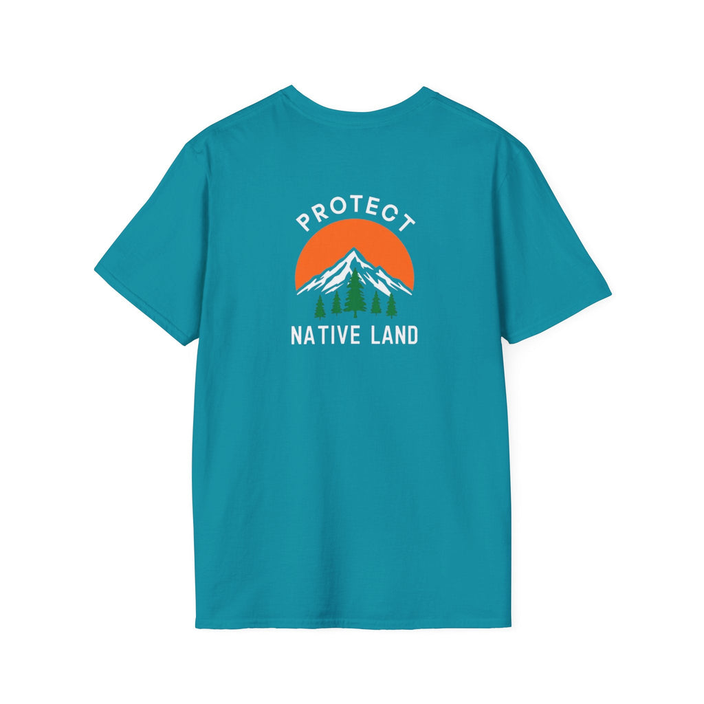 Protect Native Land Softstyle Unisex T-shirt - EqualiTees.Me