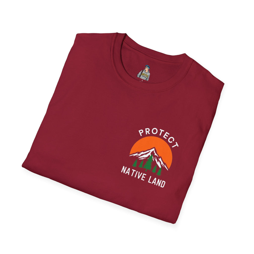 Protect Native Land Softstyle Unisex T-shirt - EqualiTees.Me