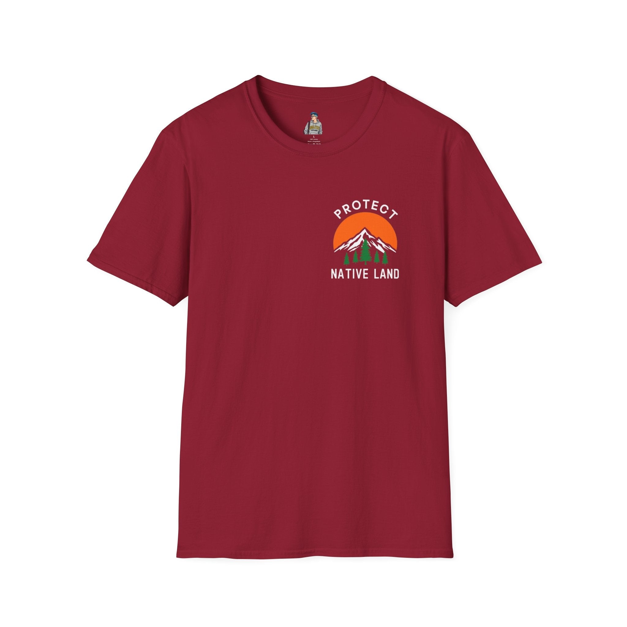 Protect Native Land Softstyle Unisex T-shirt - EqualiTees.Me