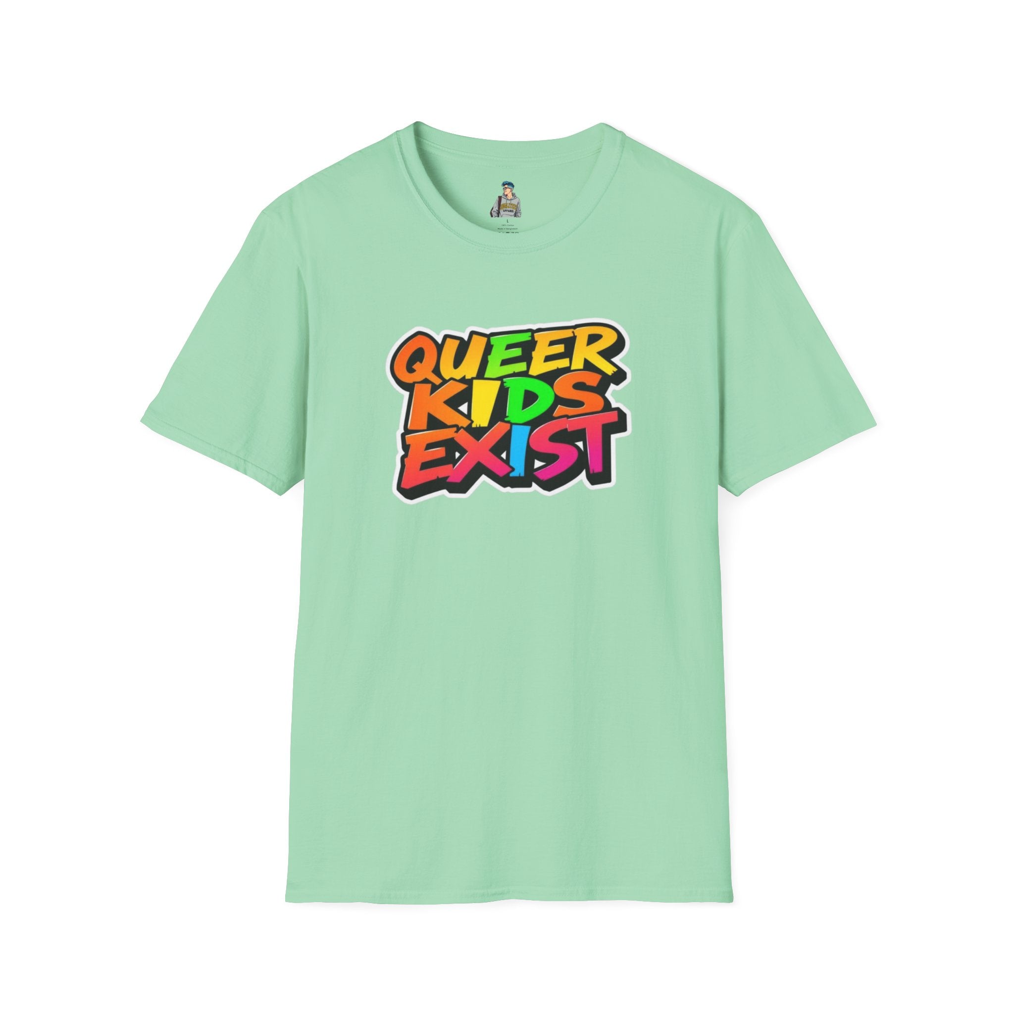 Queer Kids Exist Unisex T-Shirt - EqualiTees.Me