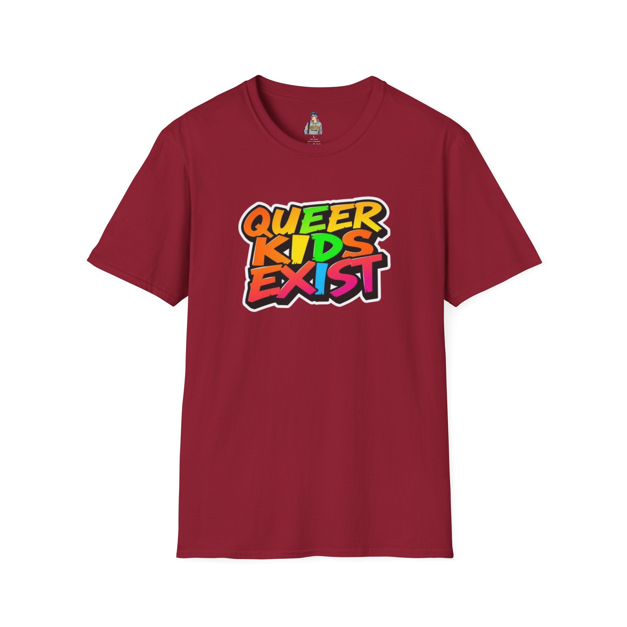 Queer Kids Exist Unisex T-Shirt - EqualiTees.Me