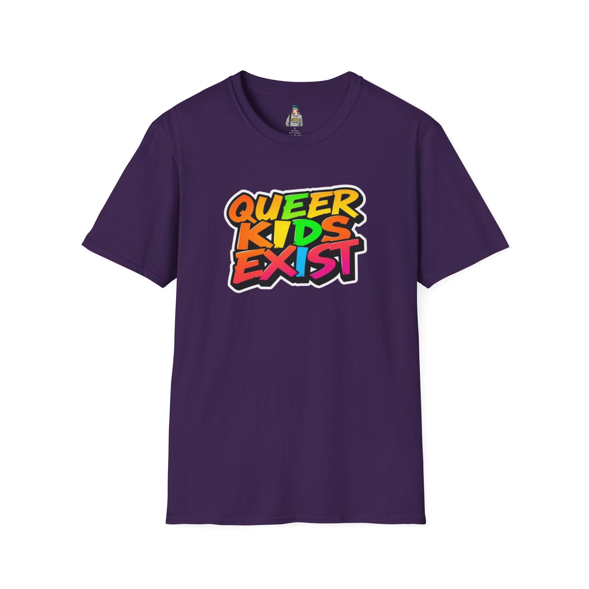 Queer Kids Exist Unisex T-Shirt - EqualiTees.Me