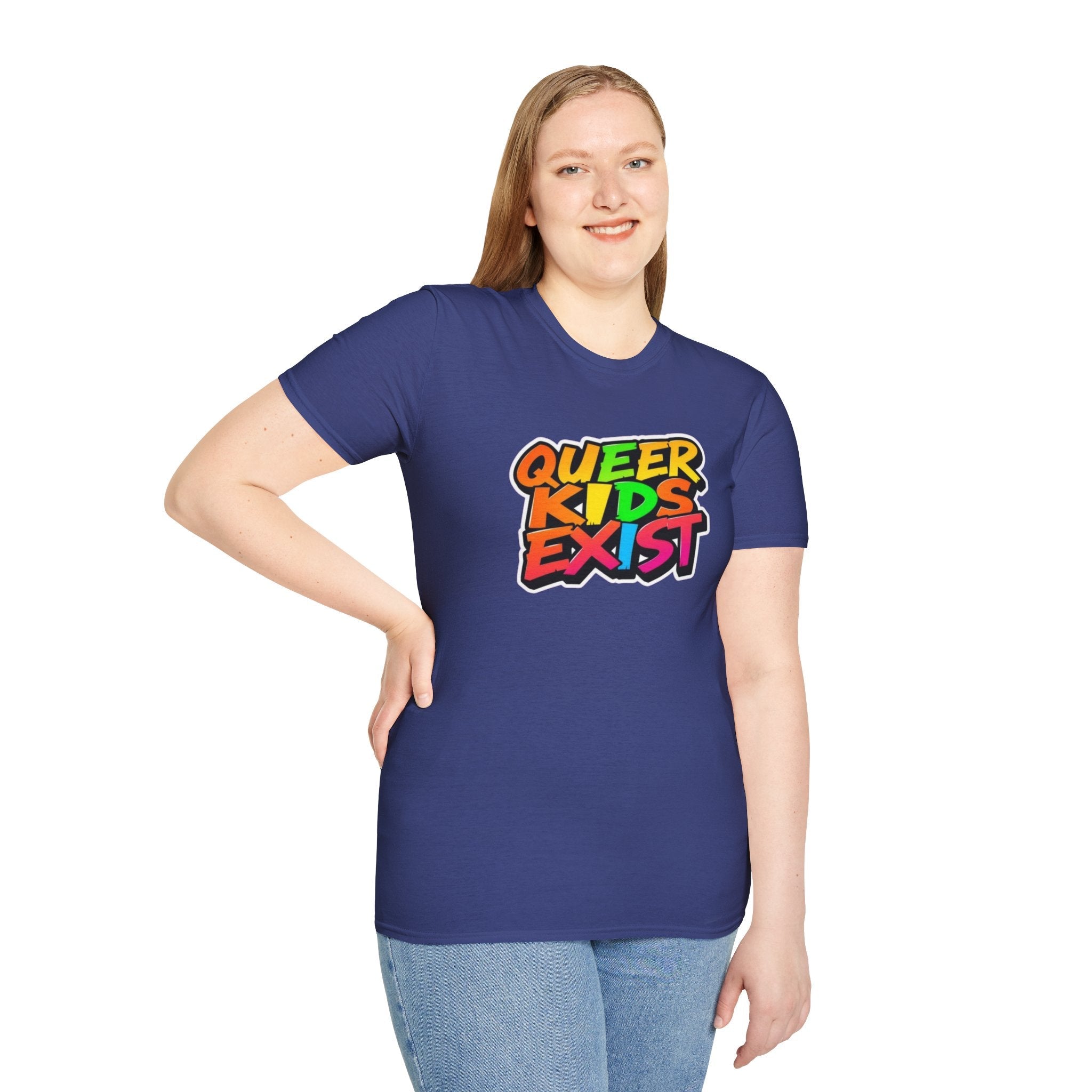 Queer Kids Exist Unisex T-Shirt - EqualiTees.Me