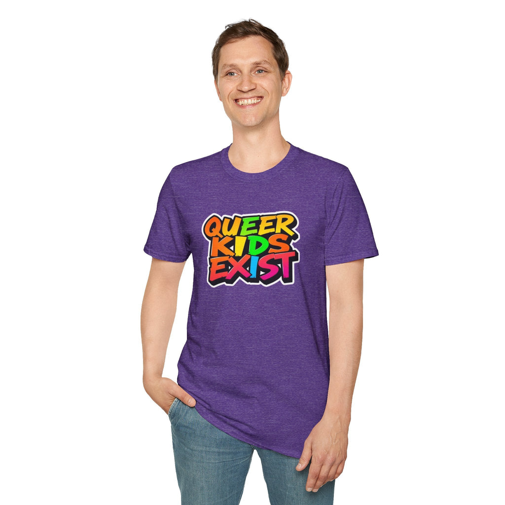 Queer Kids Exist Unisex T-Shirt - EqualiTees.Me