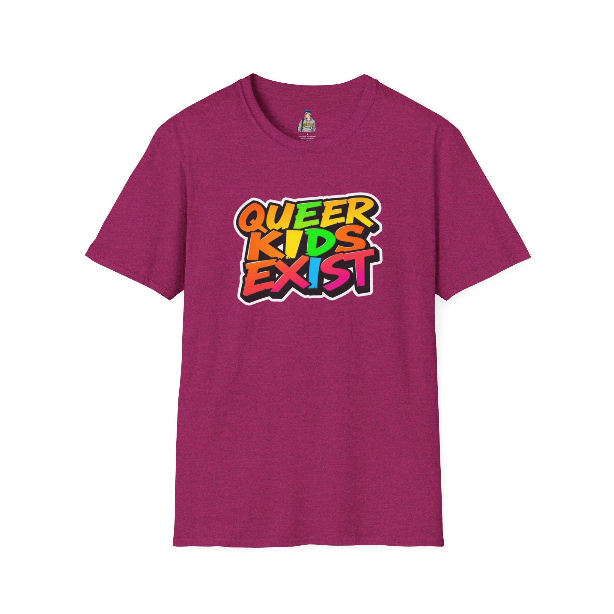 Queer Kids Exist Unisex T-Shirt - EqualiTees.Me