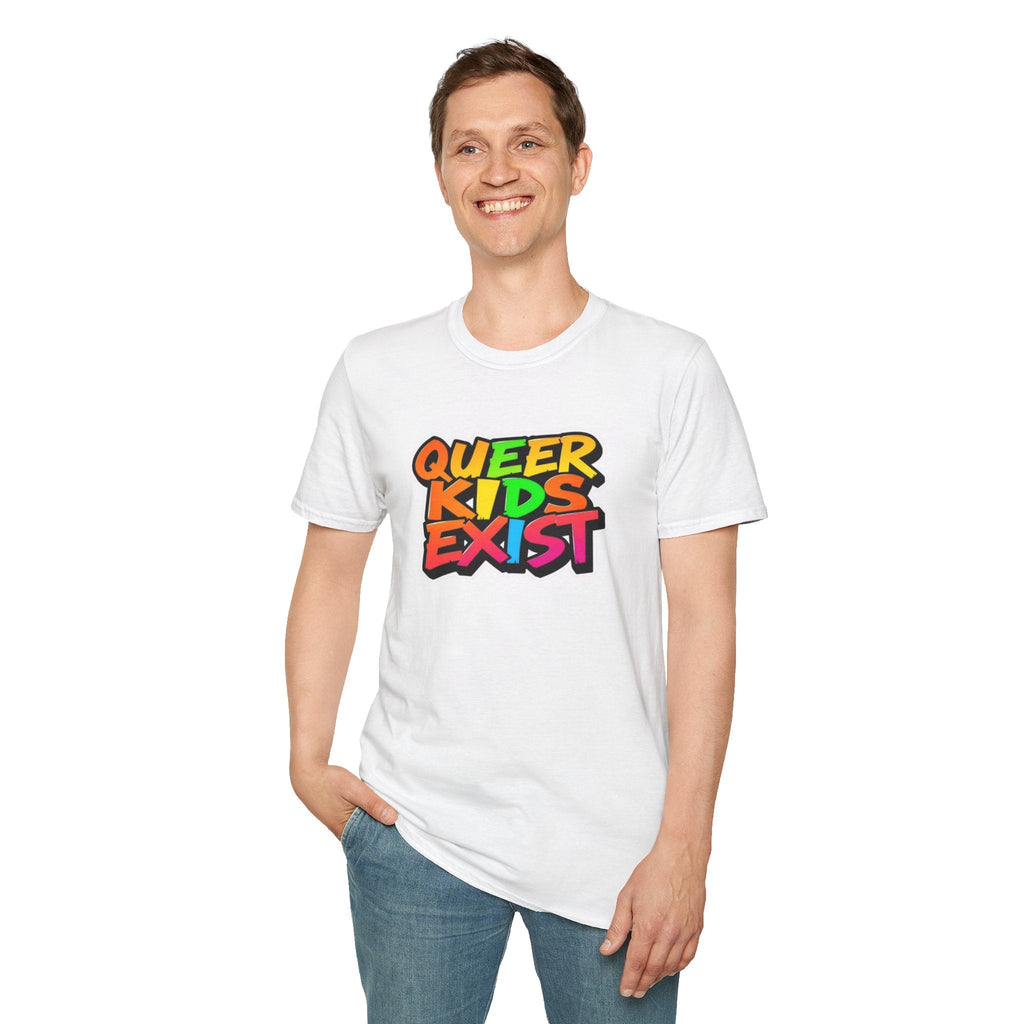 Queer Kids Exist Unisex T-Shirt - EqualiTees.Me