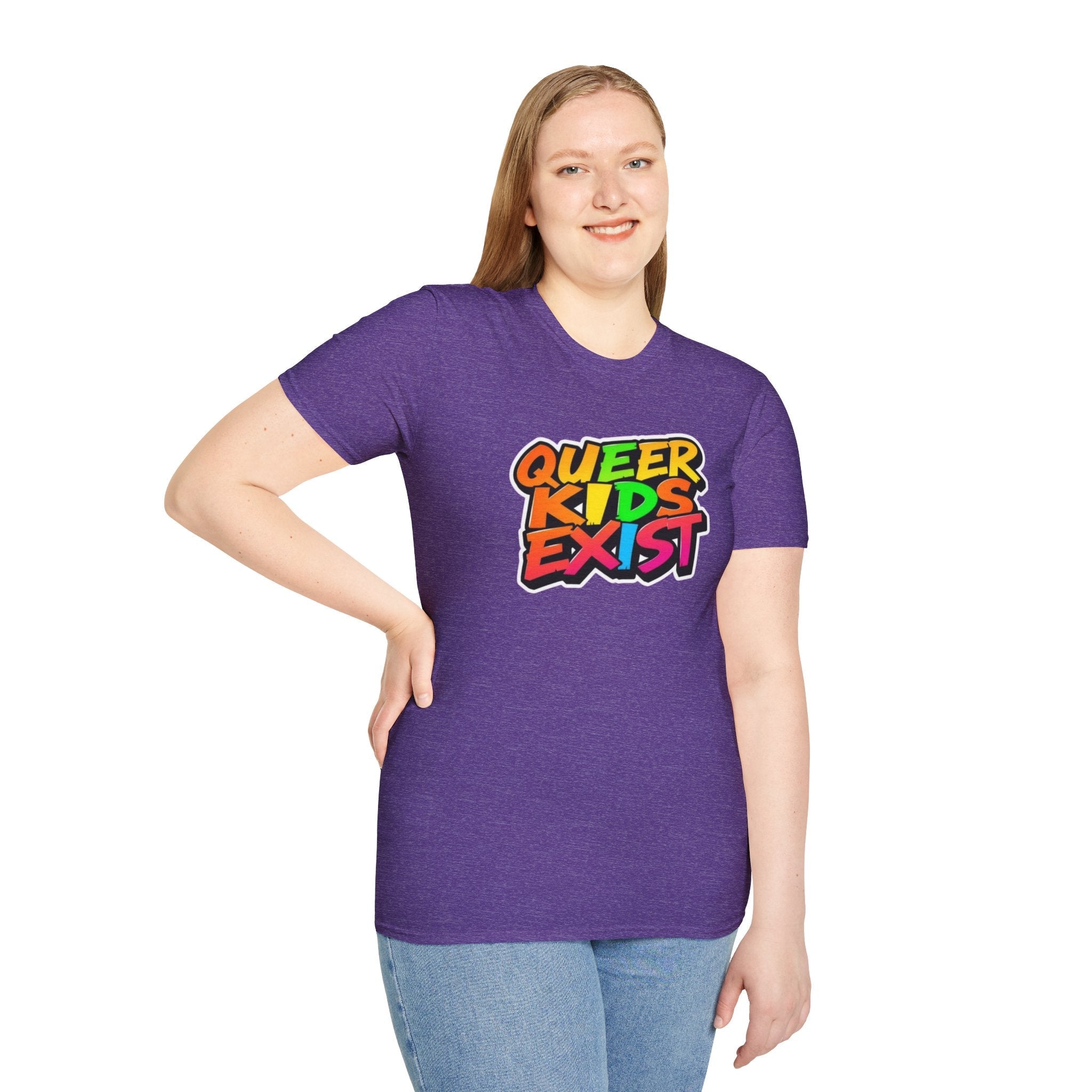 Queer Kids Exist Unisex T-Shirt - EqualiTees.Me