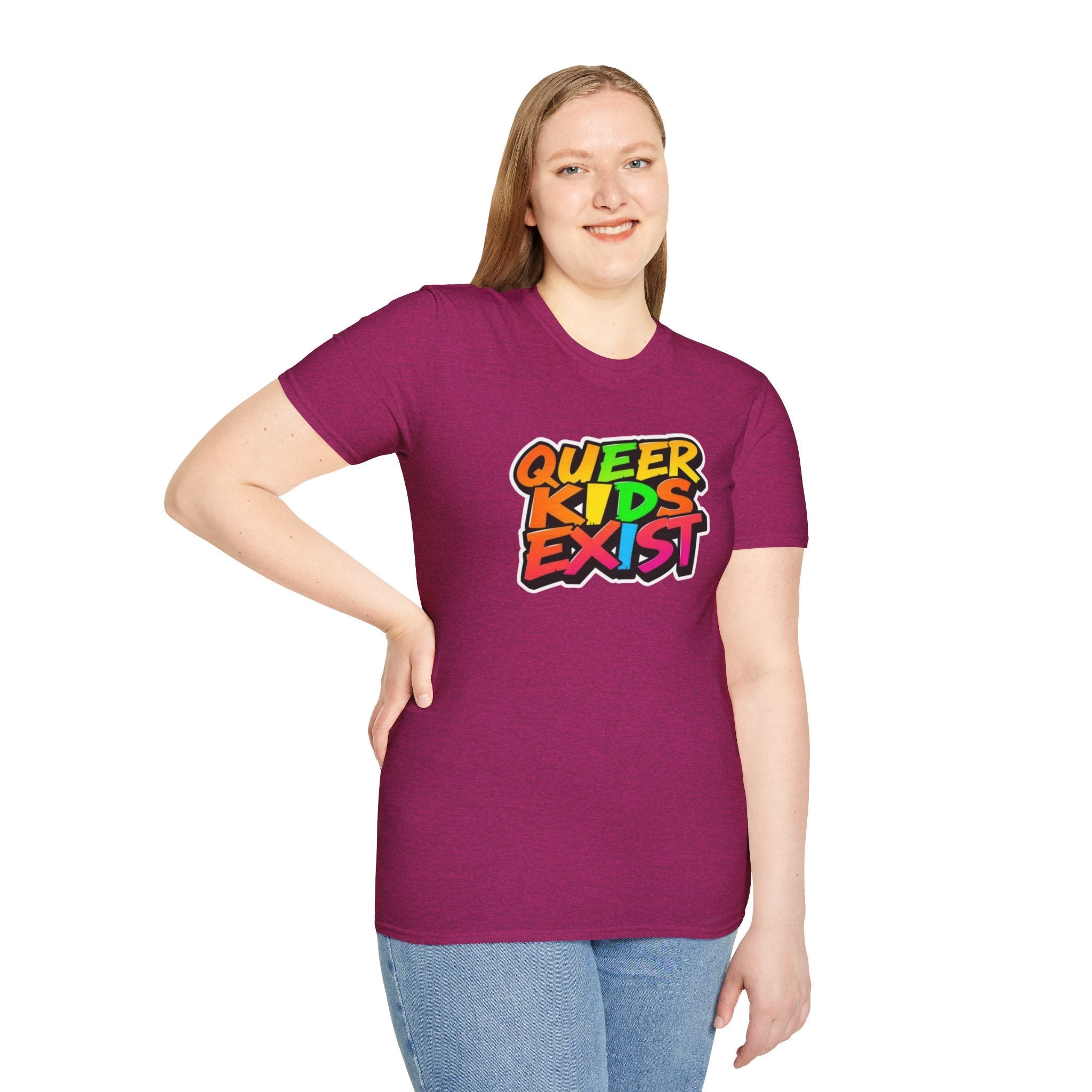 Queer Kids Exist Unisex T-Shirt - EqualiTees.Me