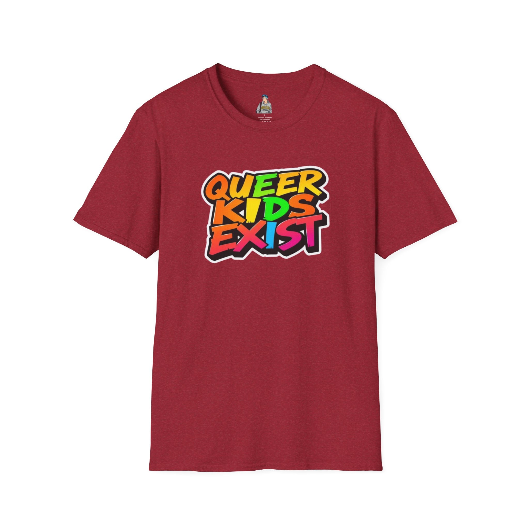 Queer Kids Exist Unisex T-Shirt - EqualiTees.Me