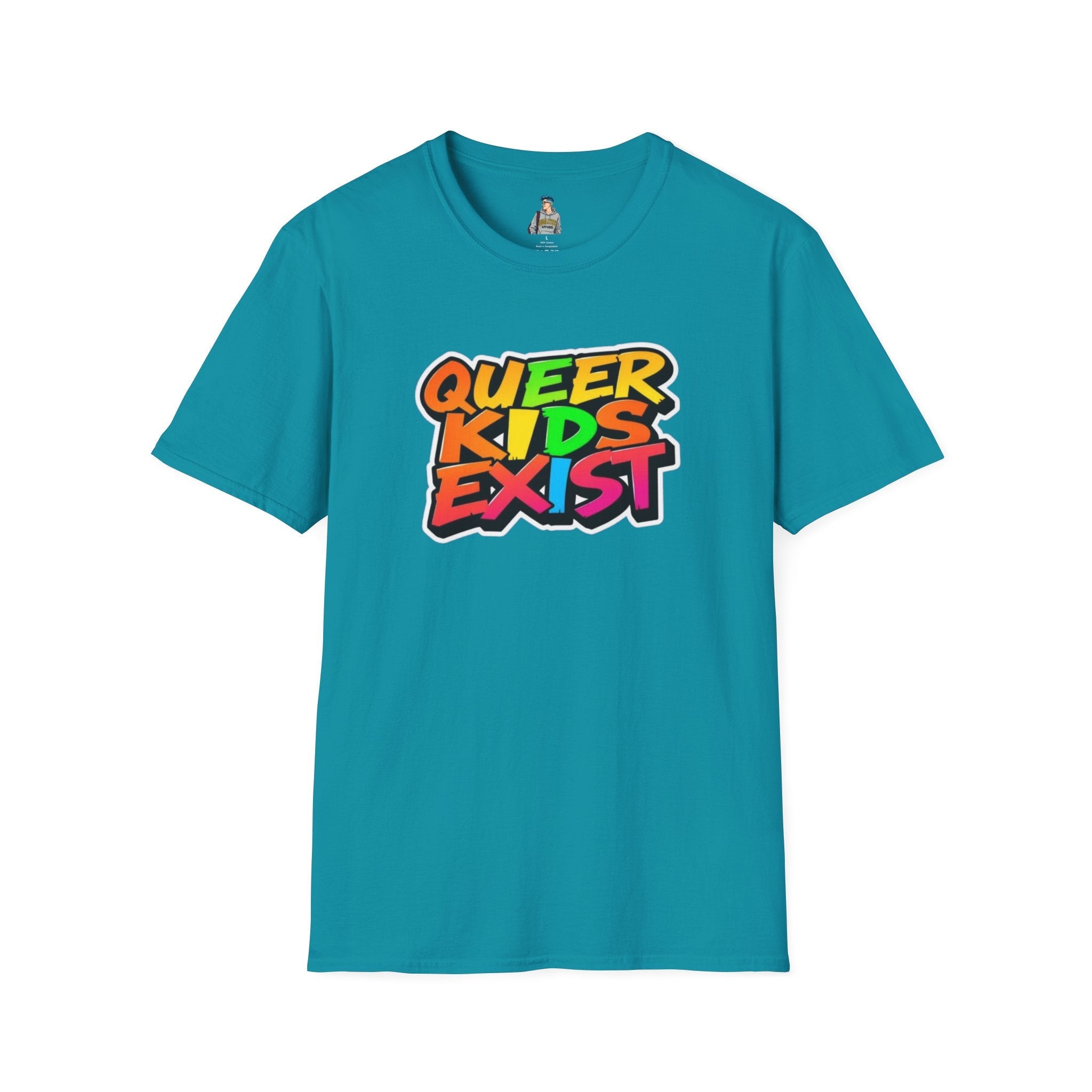 Queer Kids Exist Unisex T-Shirt - EqualiTees.Me