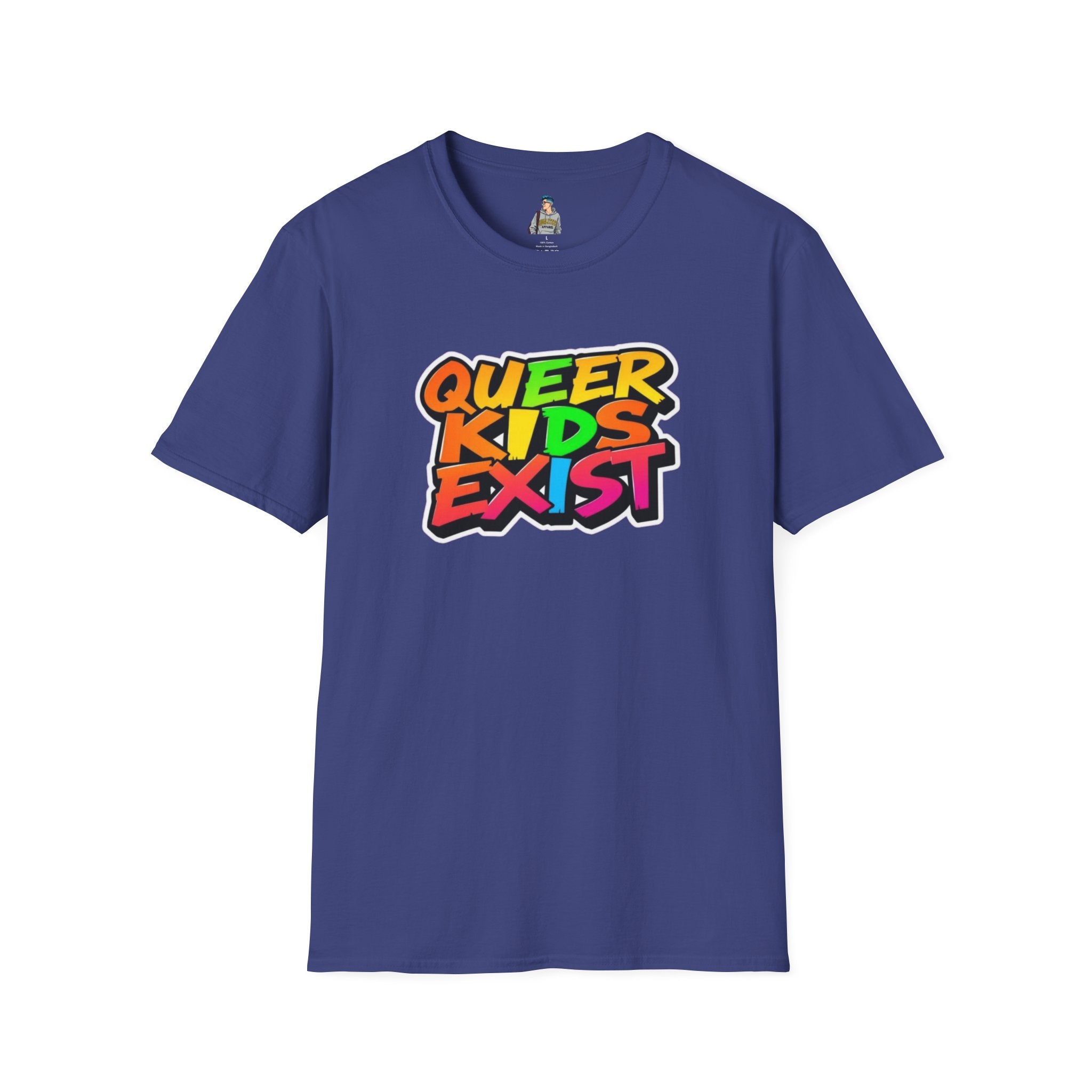 Queer Kids Exist Unisex T-Shirt - EqualiTees.Me