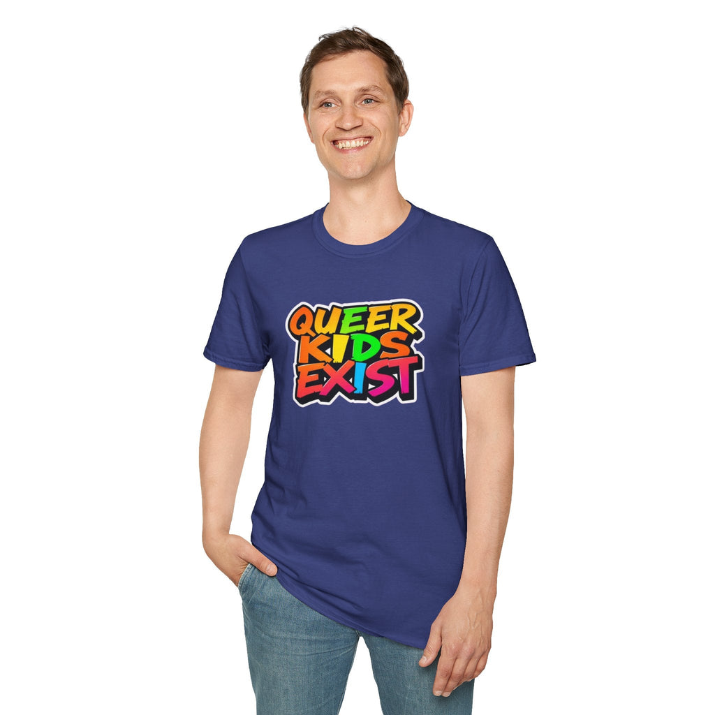 Queer Kids Exist Unisex T-Shirt - EqualiTees.Me