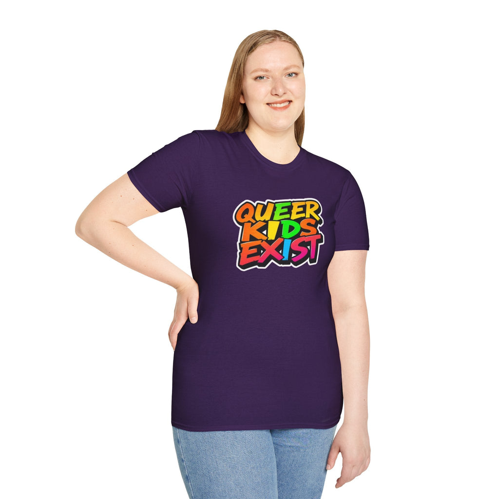 Queer Kids Exist Unisex T-Shirt - EqualiTees.Me