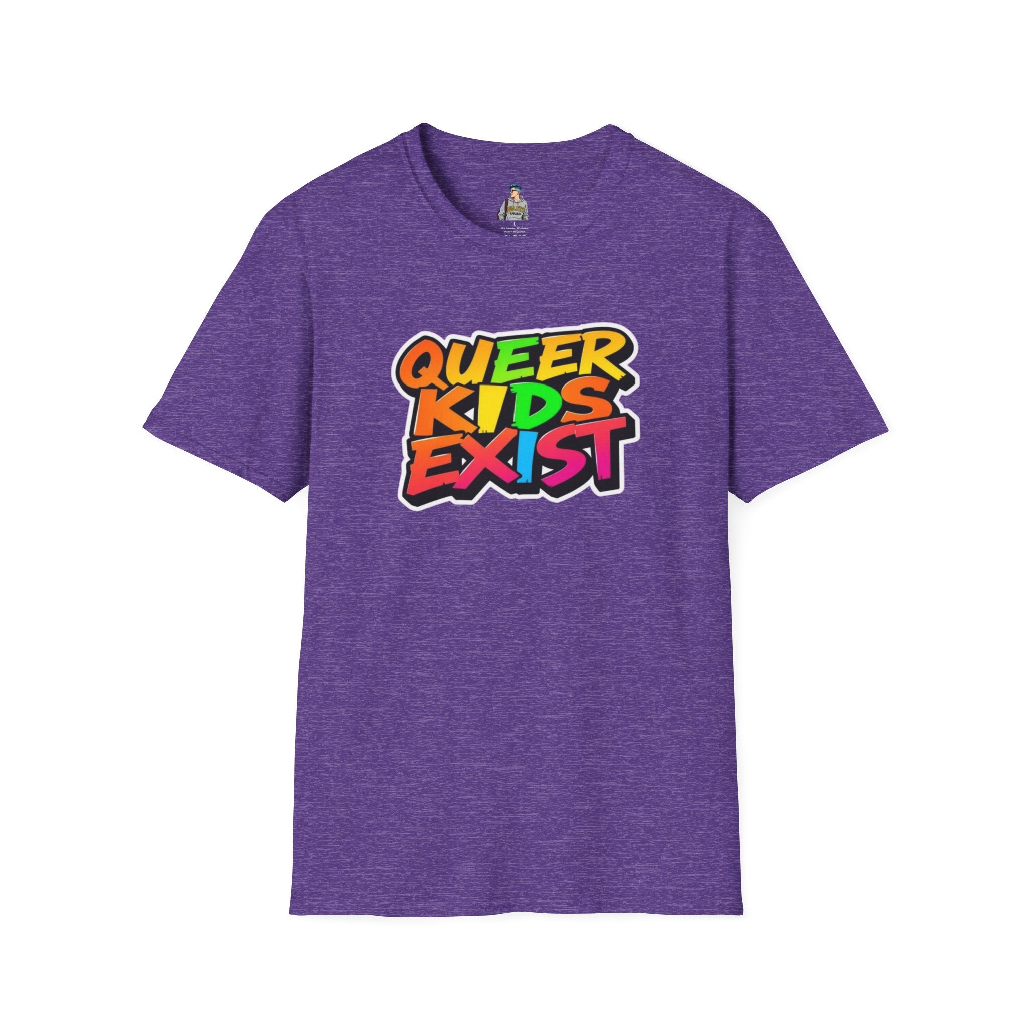 Queer Kids Exist Unisex T-Shirt - EqualiTees.Me
