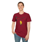 Rainbow Butterfly Cocoon Pride T-Shirt | Unisex Softstyle Tee - EqualiTees.Me