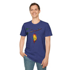Rainbow Butterfly Cocoon Pride T-Shirt | Unisex Softstyle Tee - EqualiTees.Me