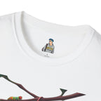 Rainbow Butterfly Cocoon Pride T-Shirt | Unisex Softstyle Tee - EqualiTees.Me