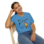 Rainbow Butterfly Cocoon Pride T-Shirt | Unisex Softstyle Tee - EqualiTees.Me