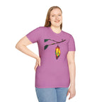 Rainbow Butterfly Cocoon Pride T-Shirt | Unisex Softstyle Tee - EqualiTees.Me