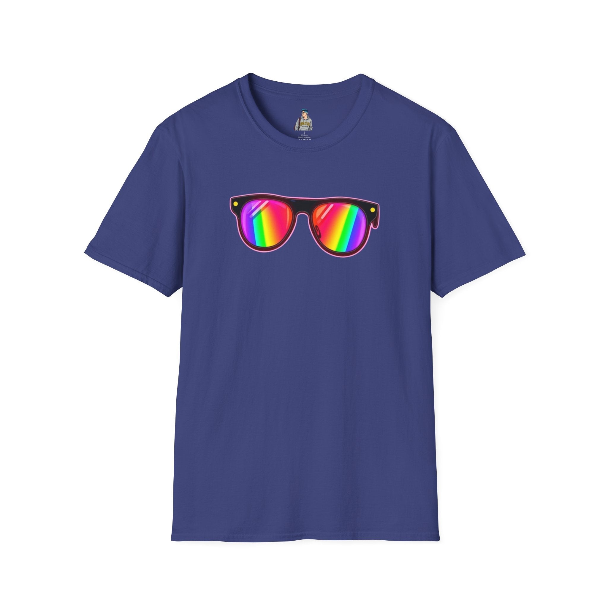 Rainbow Sunglasses Unisex t-shirt - EqualiTees.Me