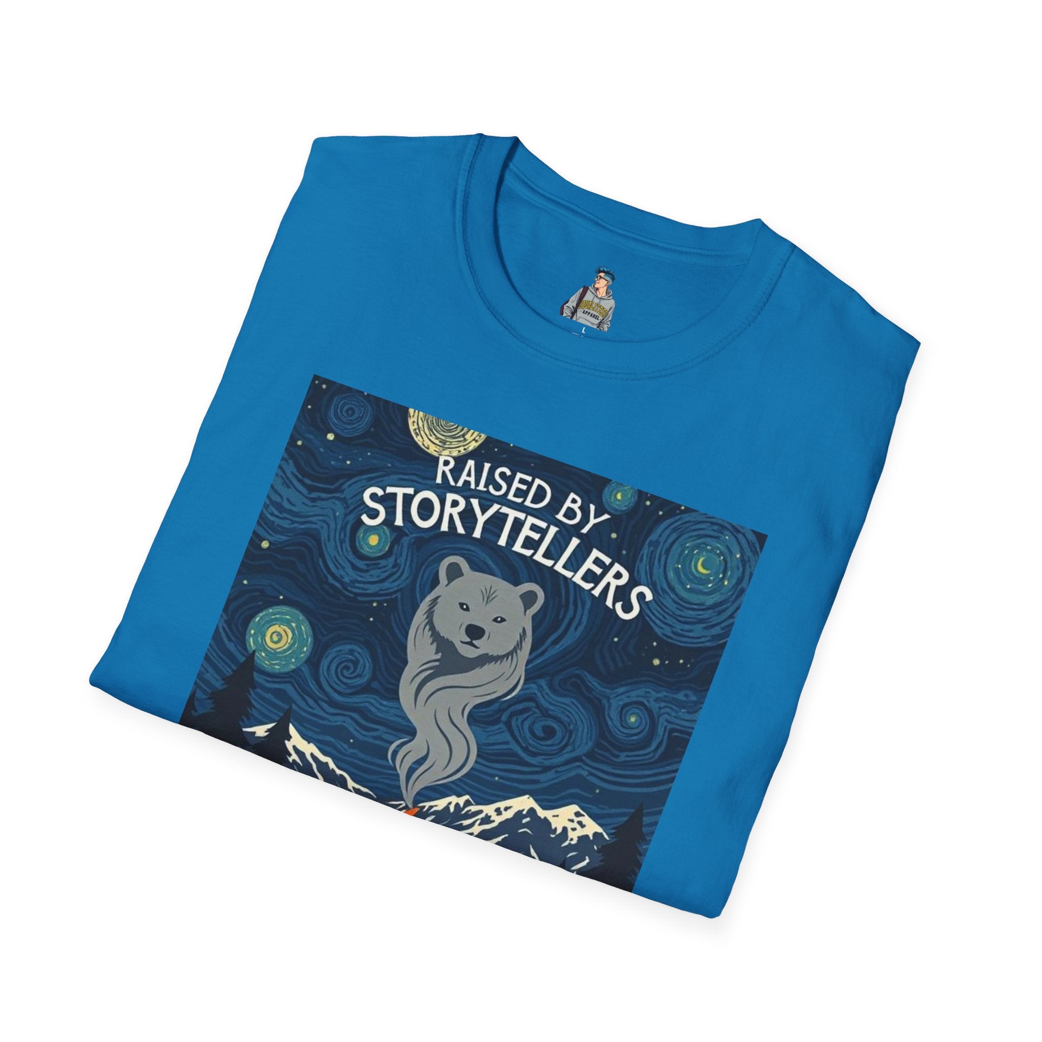 Raised by Storytellers T-Shirt - EqualiTees.Me