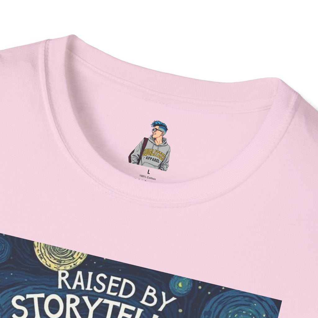 Raised by Storytellers T-Shirt - EqualiTees.Me
