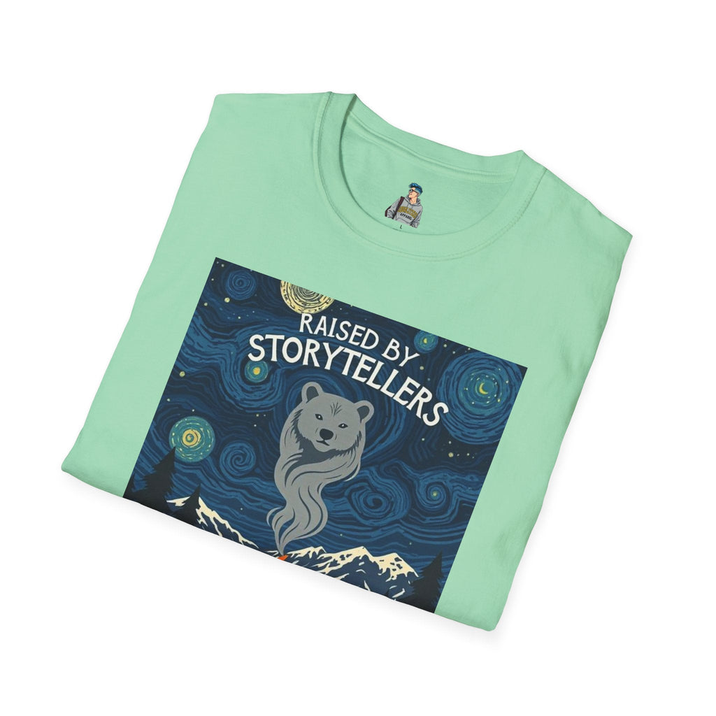 Raised by Storytellers T-Shirt - EqualiTees.Me