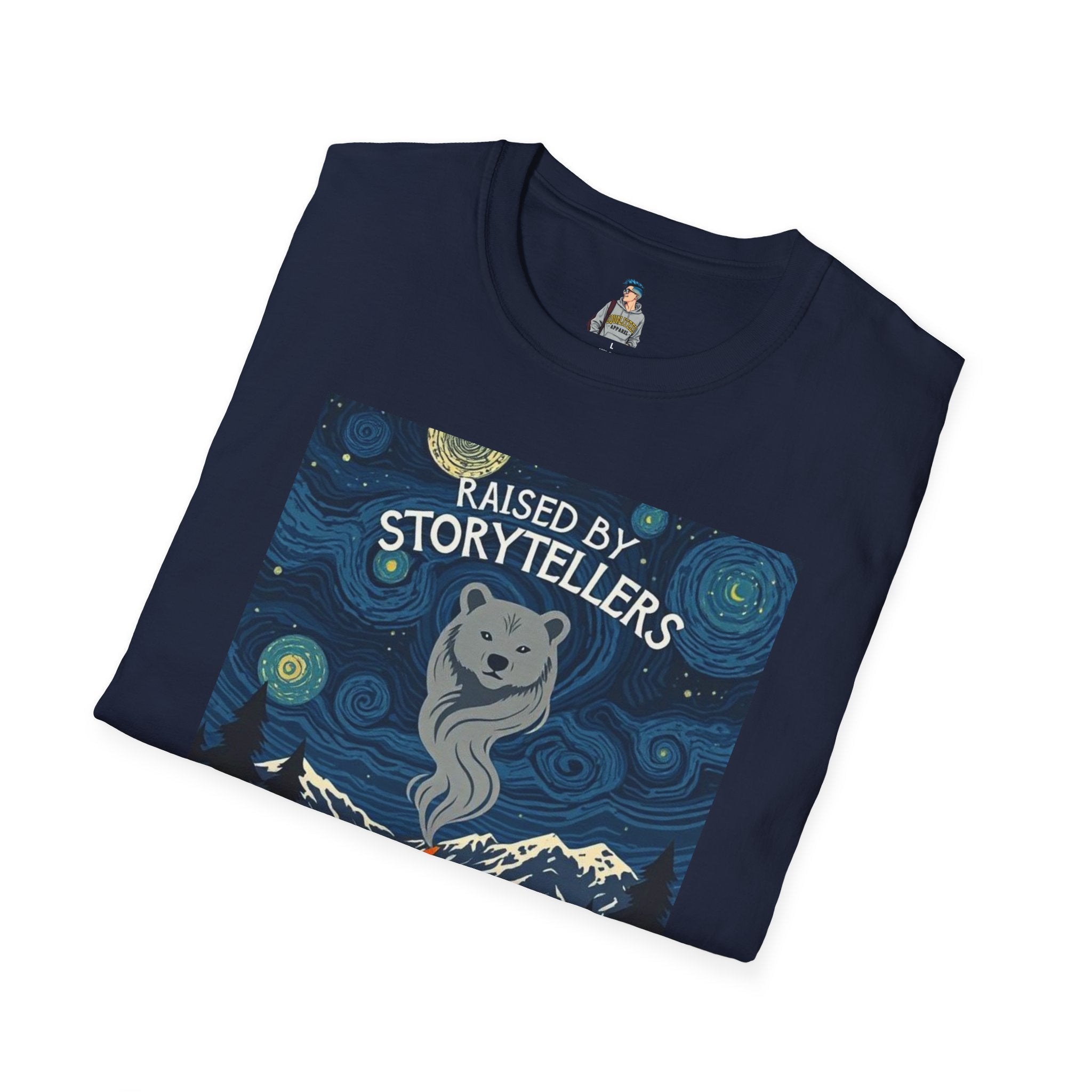 Raised by Storytellers T-Shirt - EqualiTees.Me