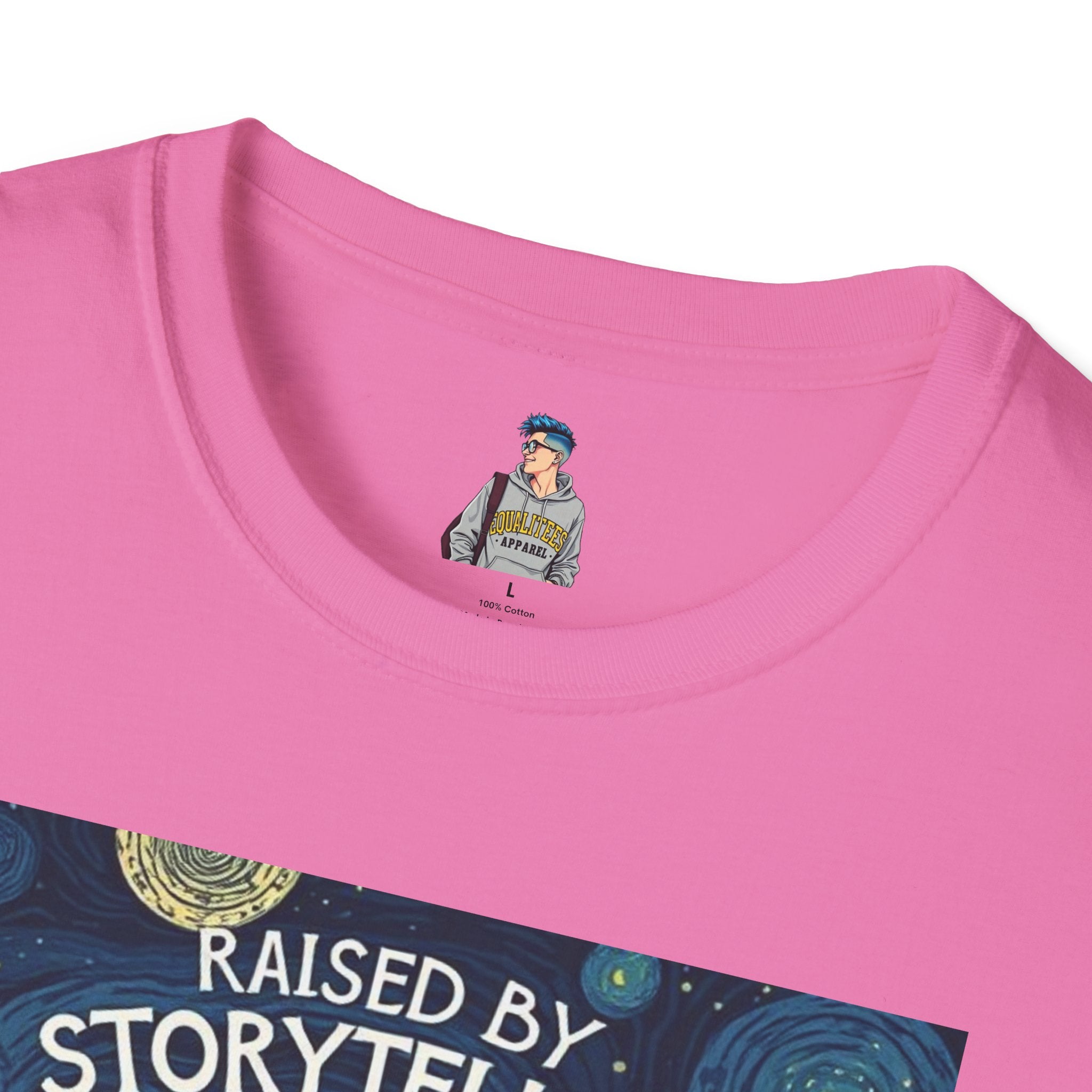 Raised by Storytellers T-Shirt - EqualiTees.Me