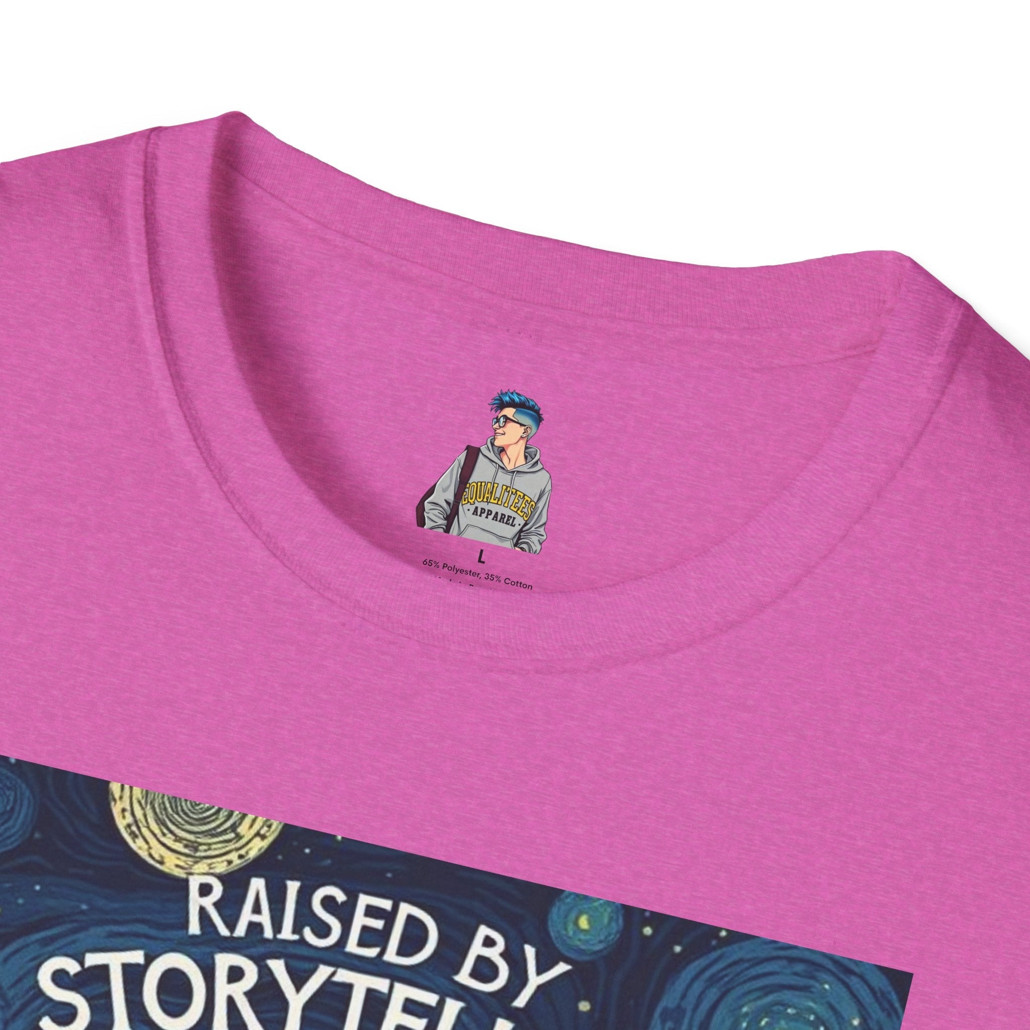 Raised by Storytellers T-Shirt - EqualiTees.Me