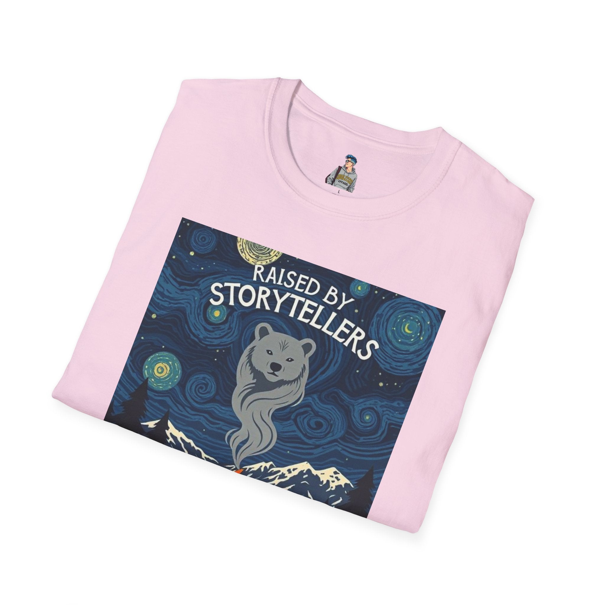 Raised by Storytellers T-Shirt - EqualiTees.Me