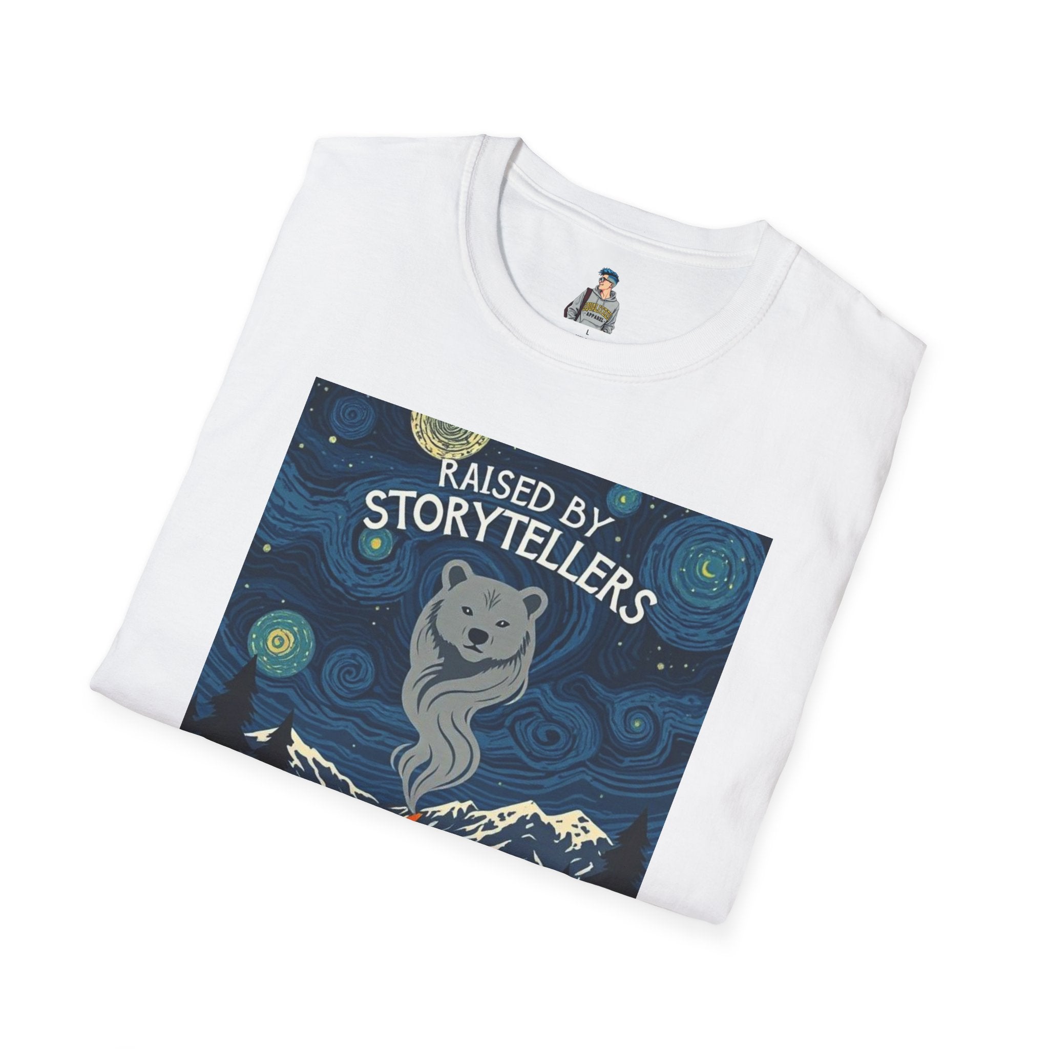 Raised by Storytellers T-Shirt - EqualiTees.Me