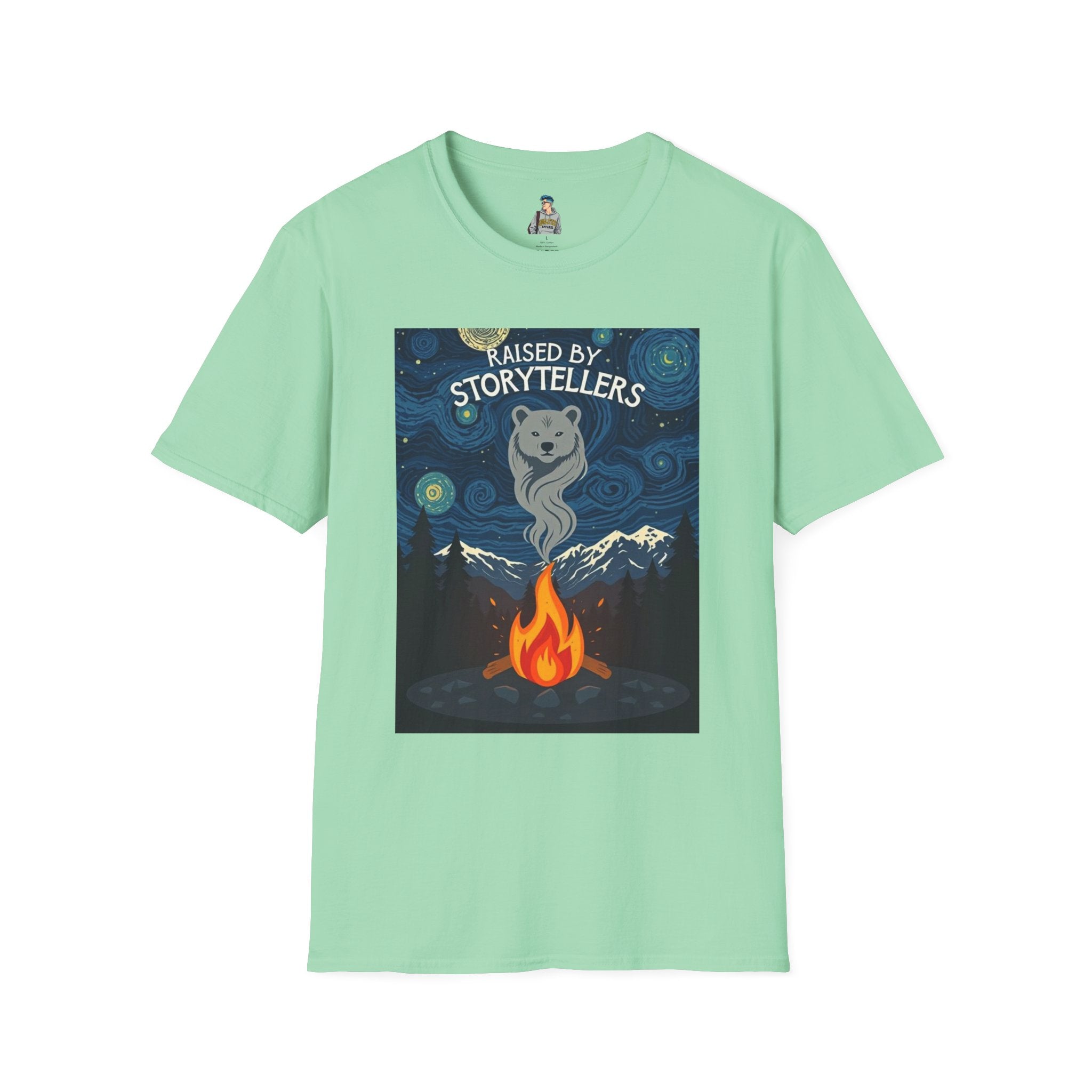 Raised by Storytellers T-Shirt - EqualiTees.Me