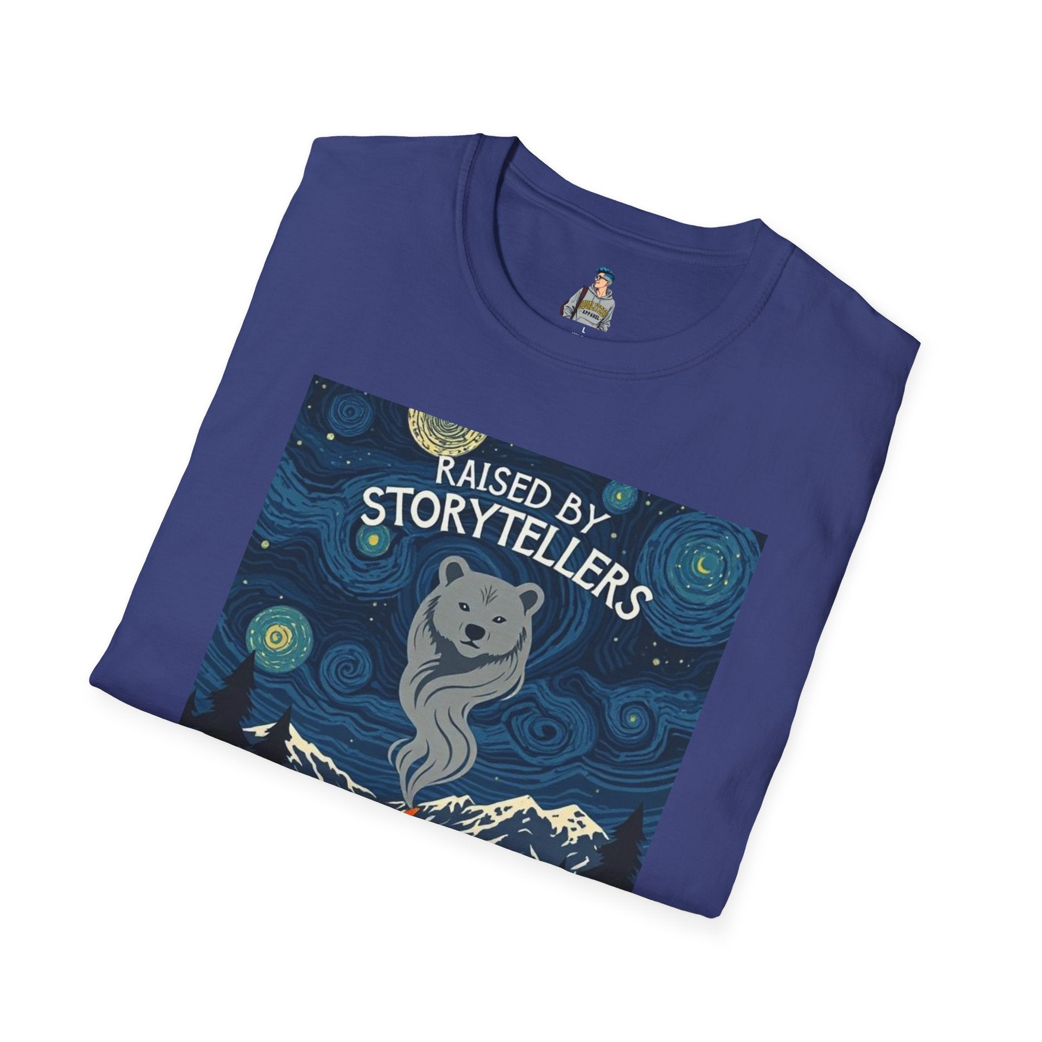 Raised by Storytellers T-Shirt - EqualiTees.Me