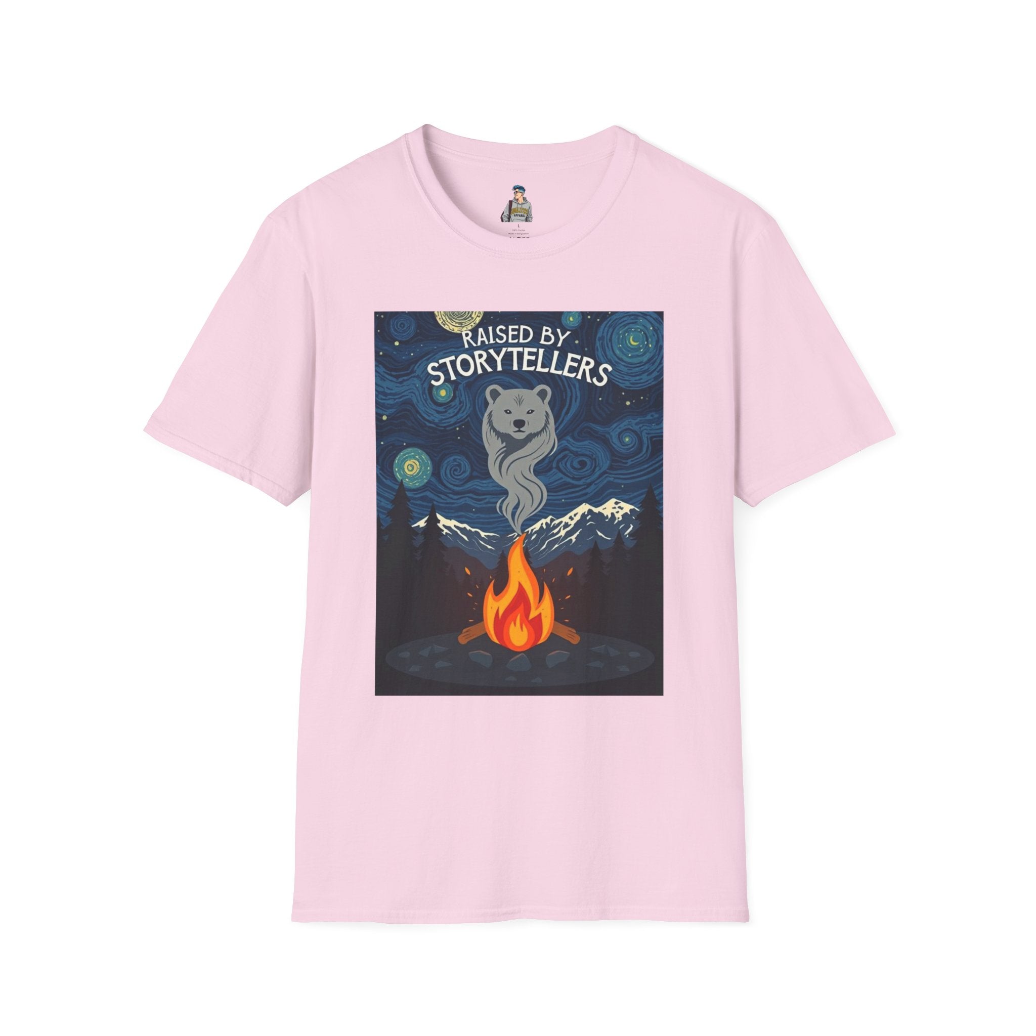 Raised by Storytellers T-Shirt - EqualiTees.Me