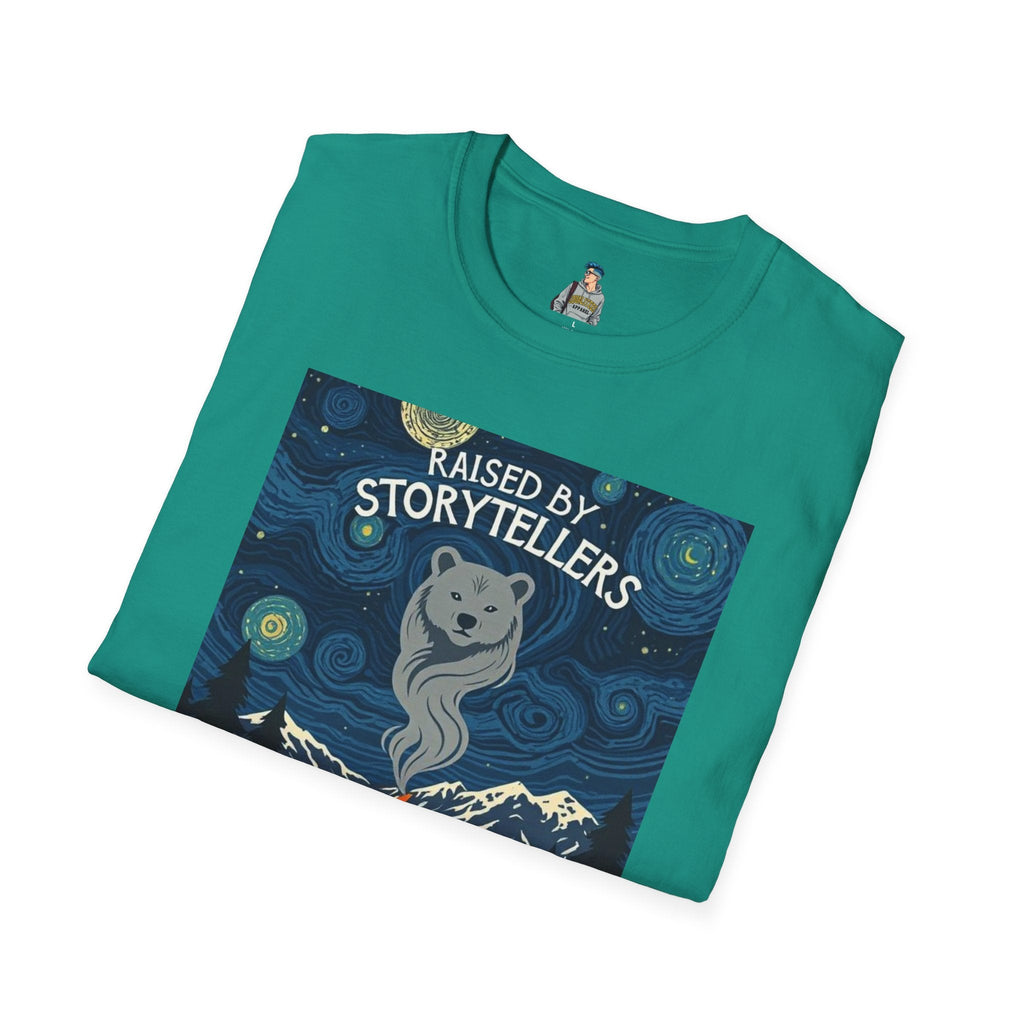 Raised by Storytellers T-Shirt - EqualiTees.Me