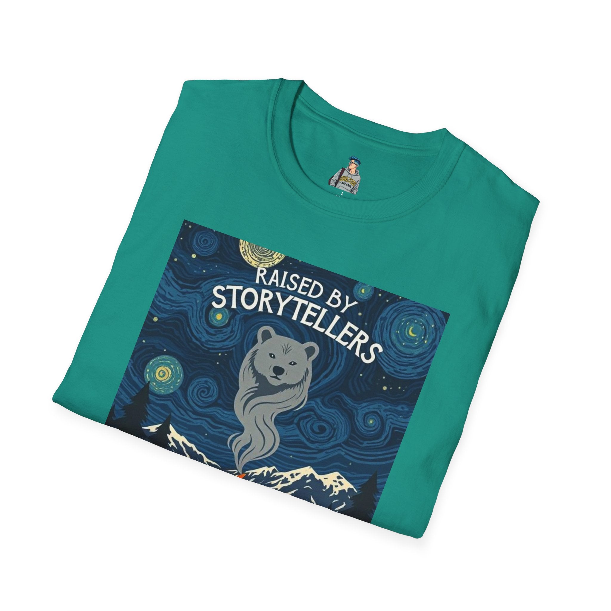 Raised by Storytellers T-Shirt - EqualiTees.Me
