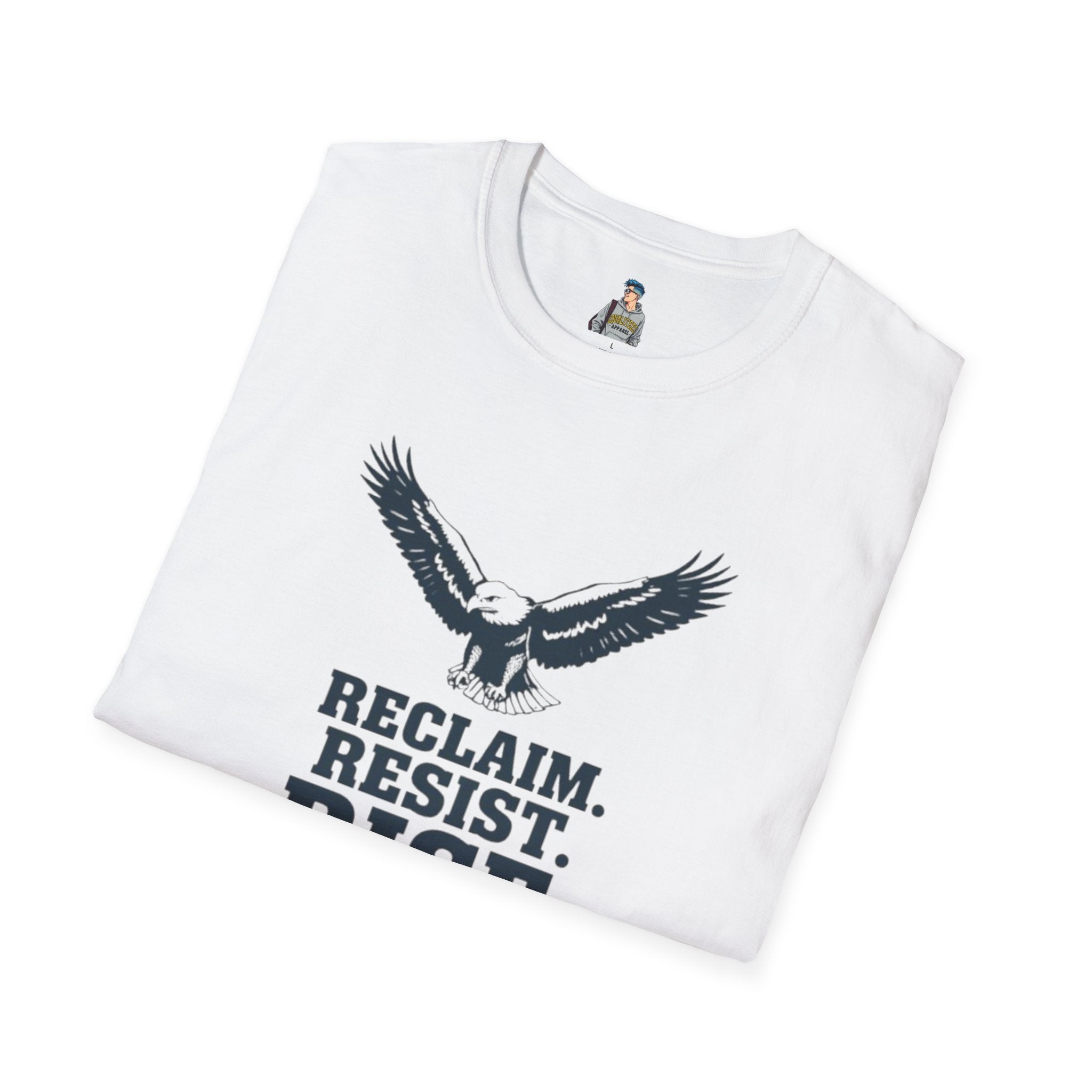 Reclaim Resist Rise T-shirt - EqualiTees.Me