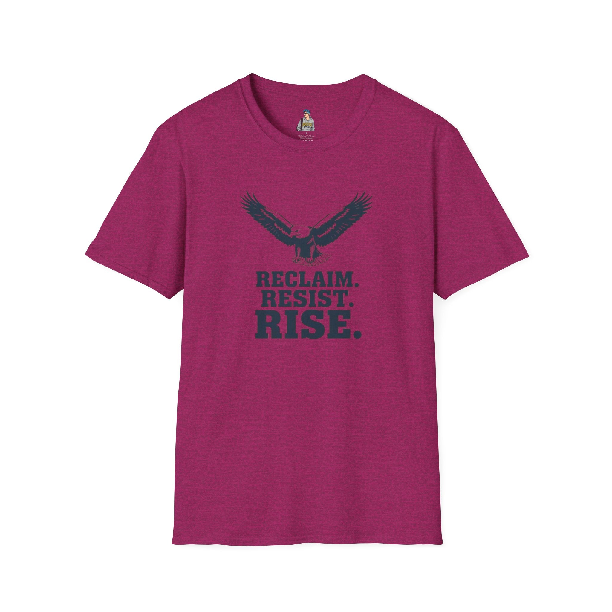 Reclaim Resist Rise T-shirt - EqualiTees.Me