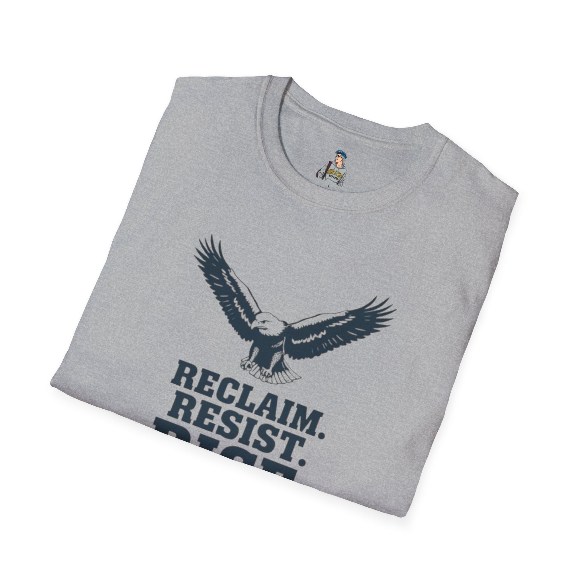Reclaim Resist Rise T-shirt - EqualiTees.Me