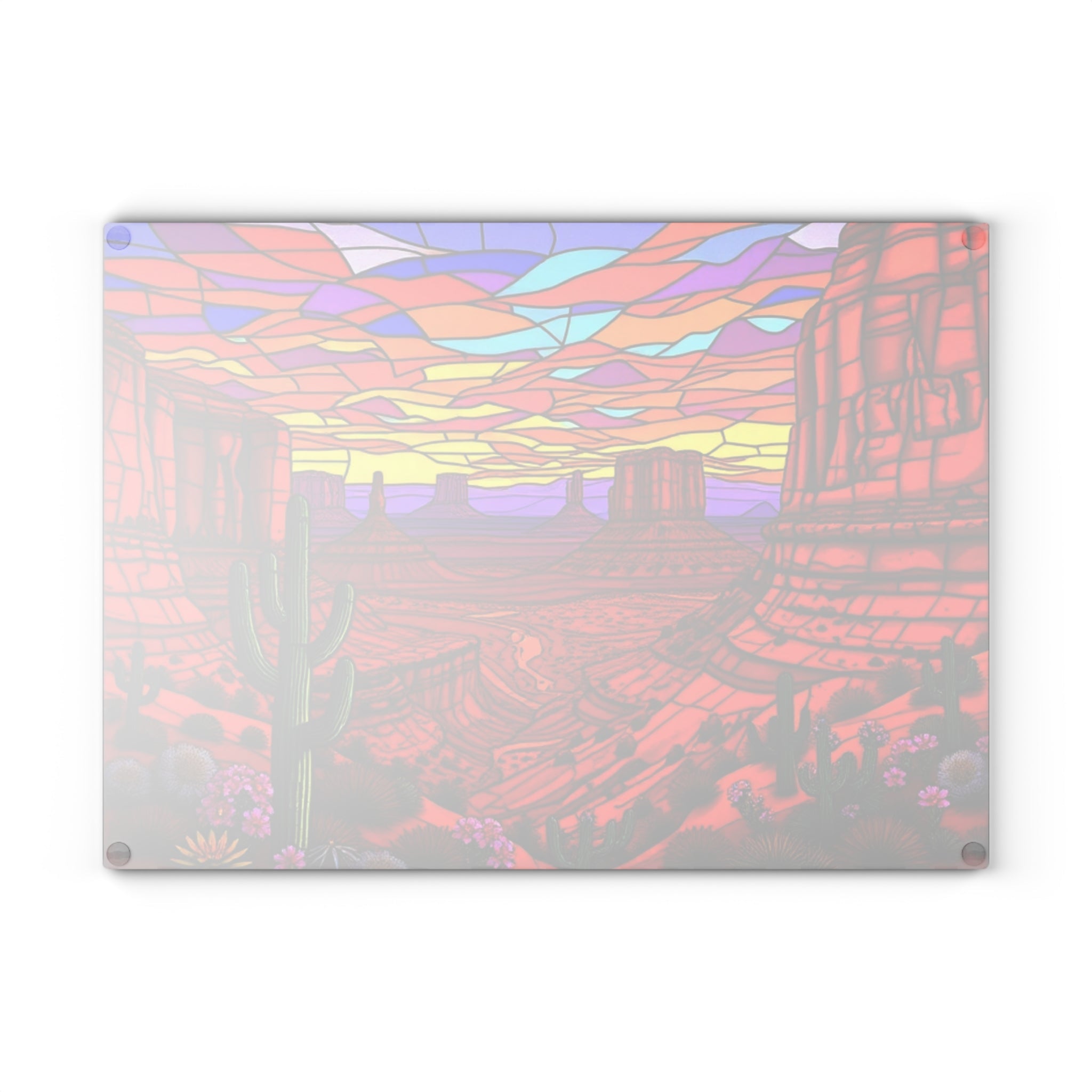Stained Glass Cutting Board - Colorful Kitchen Decor - EqualiTees.Me
